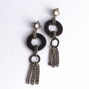 Babylon Earrings Women Chocolate